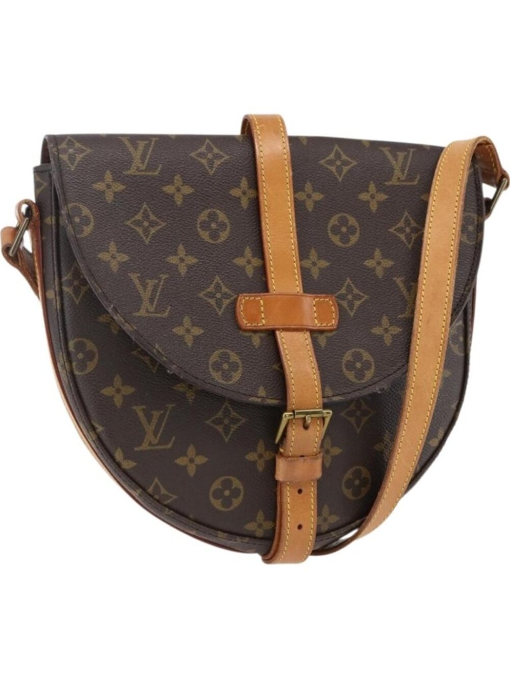 LOUIS VUITTON Monogram Chantilly GM Shoulder Bag M51232